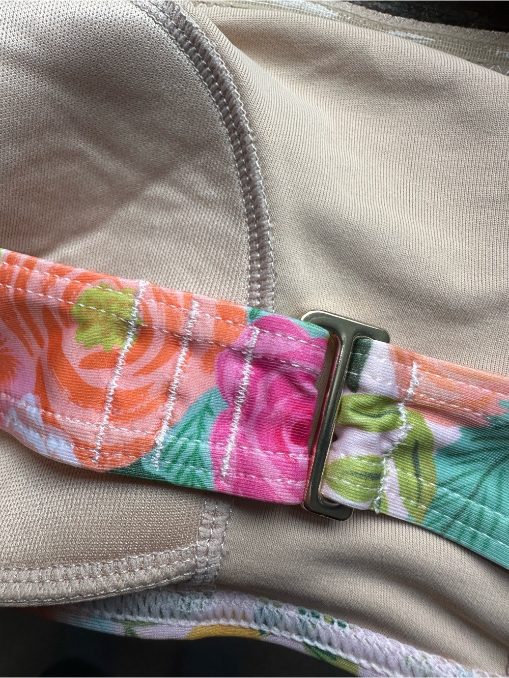Summersalt x Rifle Paper Co. • Ruffle Oasis Bikini Top - Picture 4 of 6